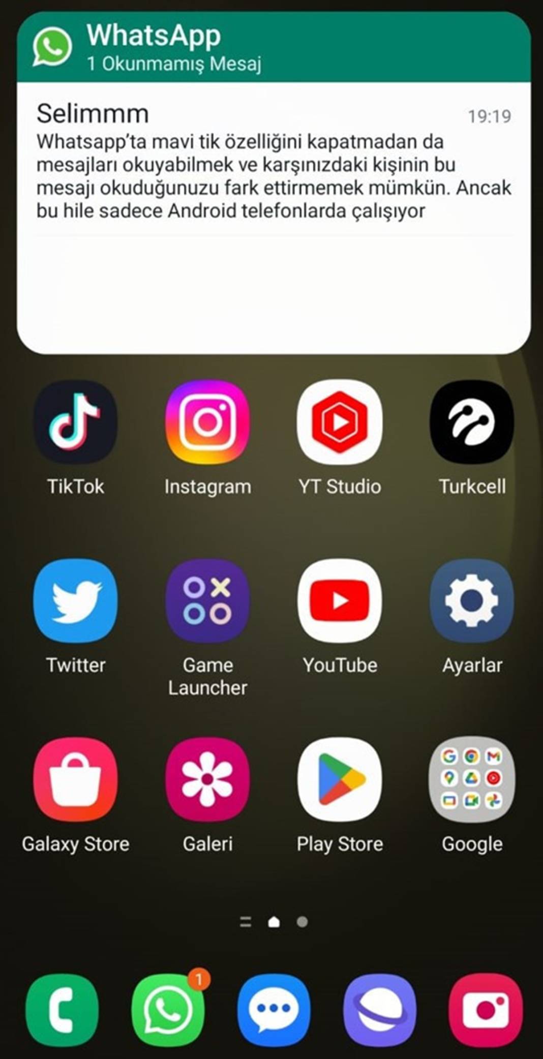 Whatsapp'ı açmadan mesajları okumak çok kolay! Bu hileyi çok az kişi biliyor 7